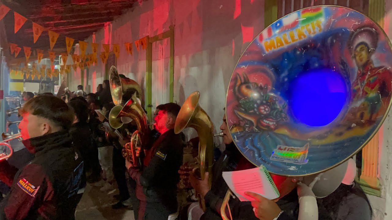 🎺❤️💛❤️Mallkus Banda Internacional al Ritmo de Caporales ~ Fiesta San Lorenzo de Tarapacá 2024🎺💚🤍💚