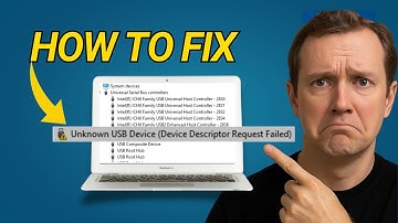 Fix “Unknown USB Device (Device Descriptor Request Failed)” - Unknown USB Device FIXED - 2025