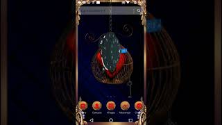 golden clock love theme luxurious wallpaper screenshot 4