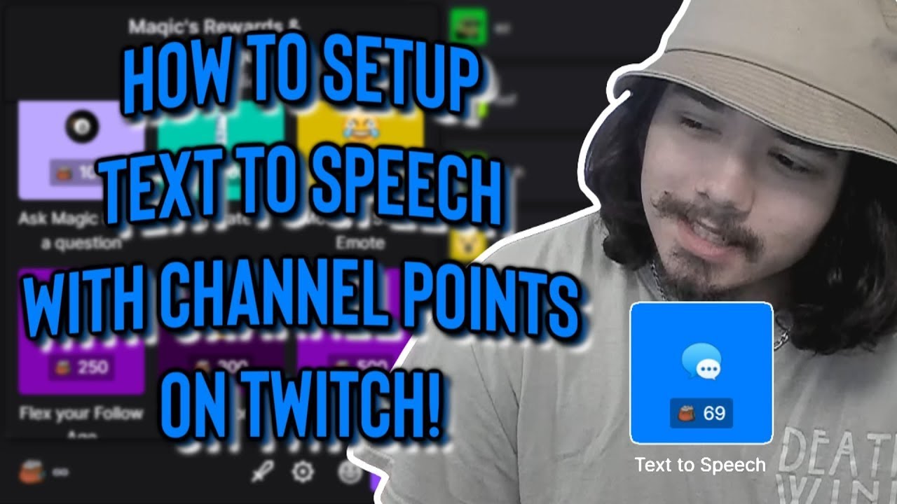 How to setup Text to Speech with Channel Points on Twitch! (Updated