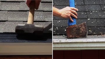 RainDrop Gutter Guard Official Video