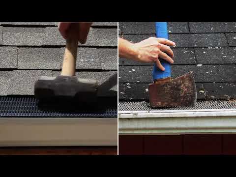RainDrop Gutter Guard Official Video