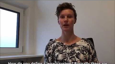 Validating Legacy Systems: Part 1 - Definition and ground rules