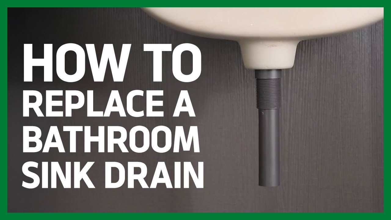 How to Easily Replace a Bathroom Sink Drain | DIY Plumbing Tips - YouTube