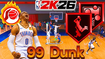 This 99 DUNK Russell Westbrook build is a TRIPLE DOUBLE MACHINE 2k26