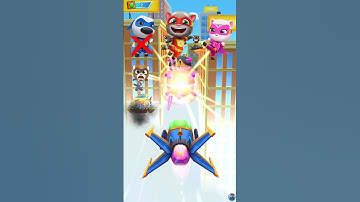 Talking Tom Hero Dash Super Power Gameplay🔥 #shorts #tomgoldrun #talkingtom