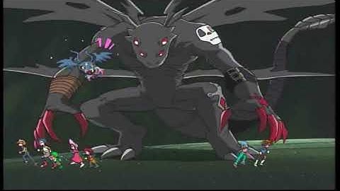 Digimon Season 1 ~ Gatomon & Devidramon Guard Human World Gate From Digidestined