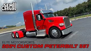 Custom Peterbilt 567  aero trucks can be cool