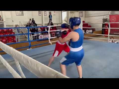 Enes Eymen Saglamcan 19..22 Haziran üstminikler Türkiye seçmesi yarı final 3.raund (66 kg)