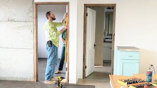 Restore & Install ANTIQUE Doors, Knobs, & Hinges in our NEW Home #49 DIY OffGrid Build