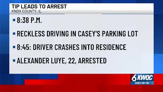 Gas station employee’s tip leads to arrest in Knox County