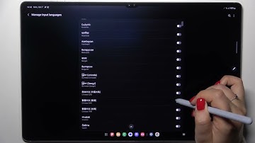 How to Change Keyboard Language on Samsung Galaxy Tab S10 Ultra 5G | Customize Your Input Settings