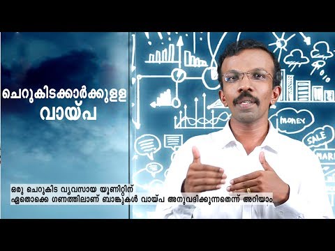 Bank loans for small scale industrial units- VK adarsh