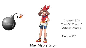 My Template For My Extreme Massive Longest May Maple Error