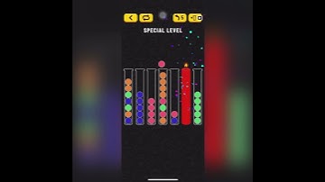 Ball Sort Special Level (after Level 8050)