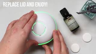 How To Use The Aromatherapy Fan Diffuser