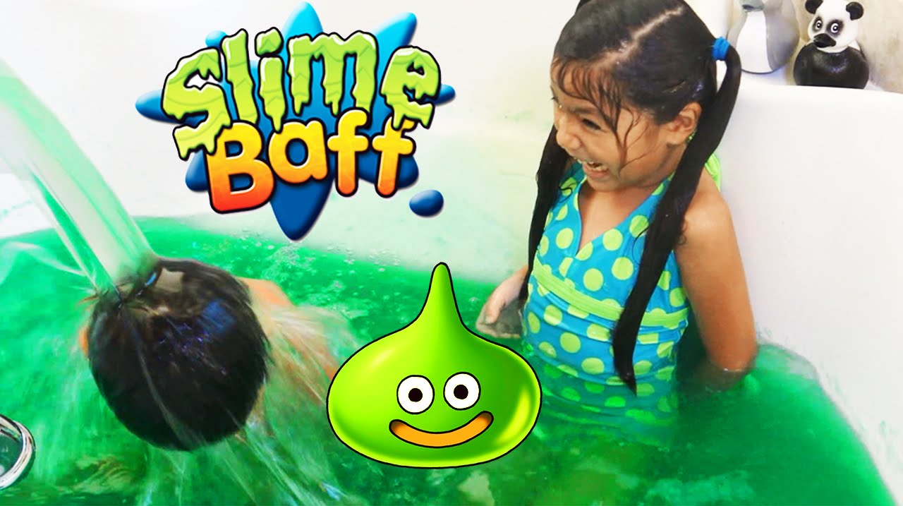 Giant SLIME BATH Gooey Pool SLIME BAFF and ball pit balls - video  Dailymotion