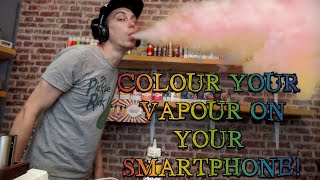 How to COLOUR you vapour on your SMARTPHONE ft Clouding_Vapor screenshot 4