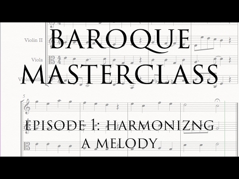 Video: Tijdens de barok harmonie?