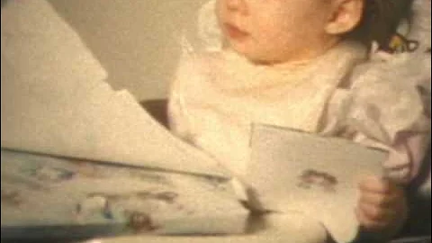 Daryl Finley as a baby (stills montage)