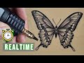 REAL TIME TATTOO - Butterfly