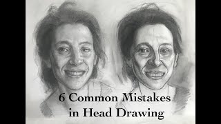 Six common mistakes in head drawing (and how to fix them)