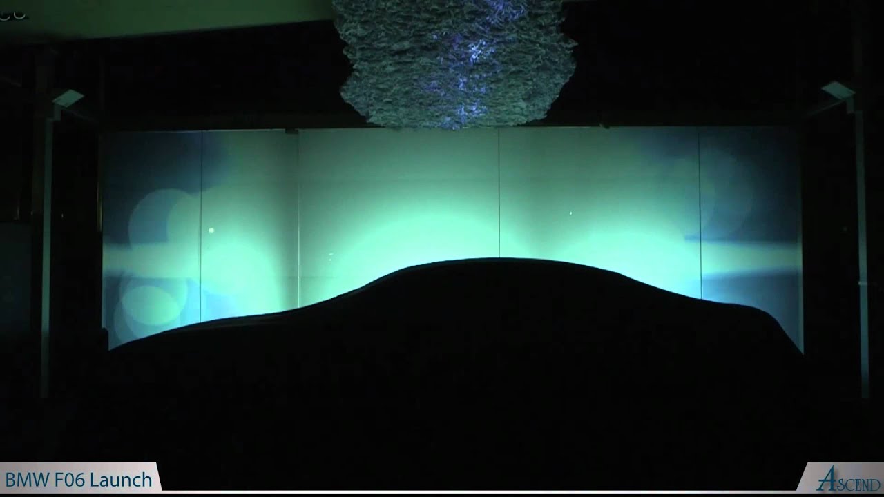 BMW 6-Series Gran Coupe Launch - Projection Mapping - YouTube