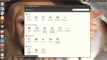 Unity Tweak Tool new toolbar design
