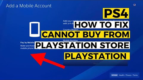 Cannot buy a game in PS Store On PS4 | Cannot buy a game through Wallet in PS Store 2022