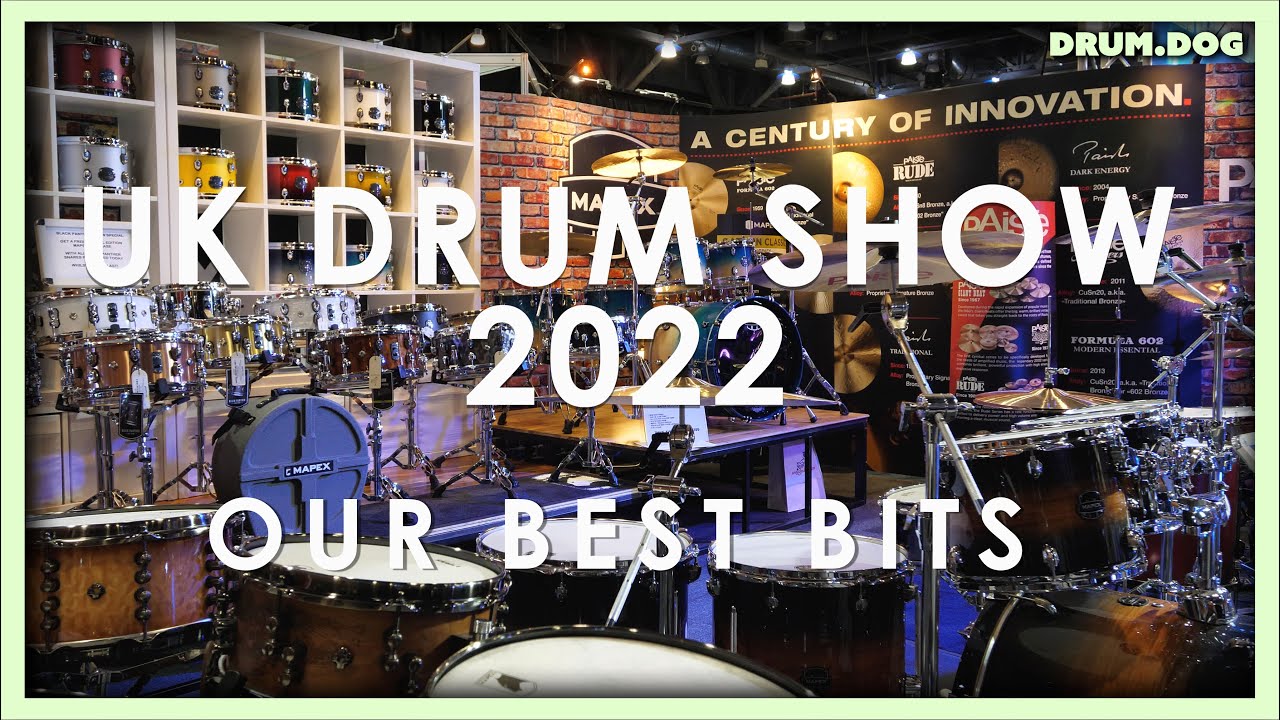 The UK Drum Show 2022 Exhibition Floor Highlights YouTube