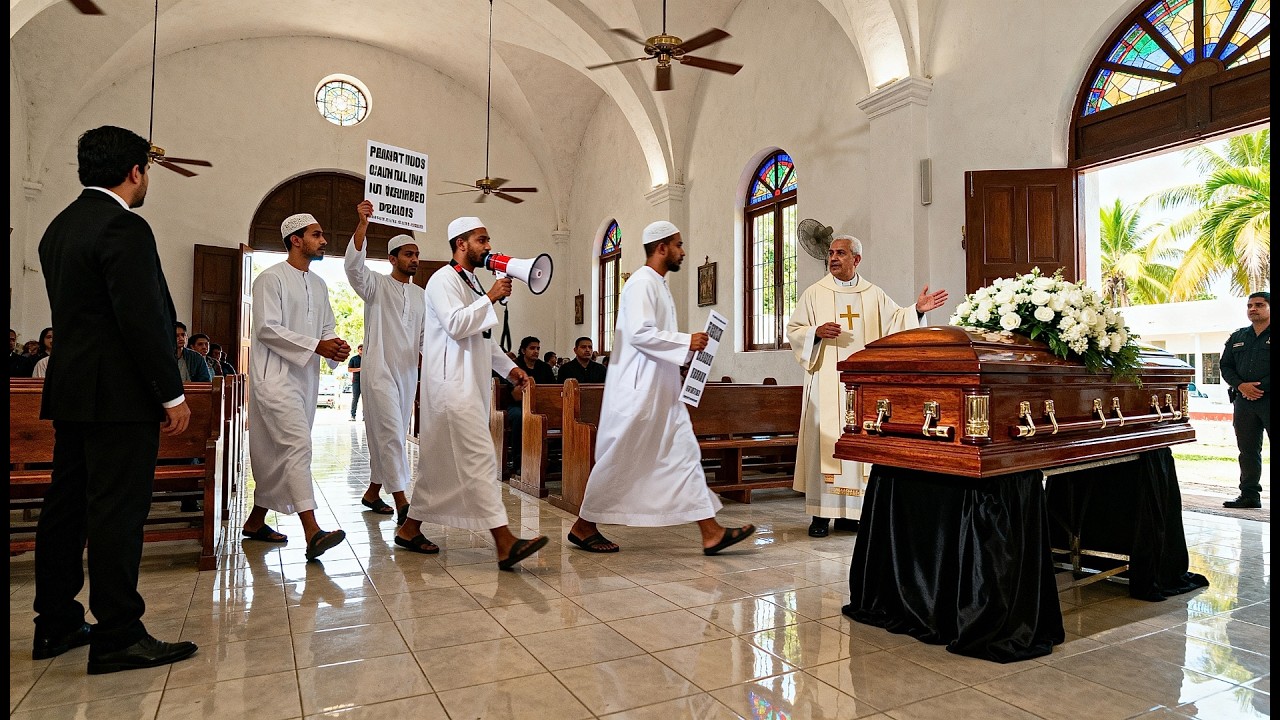 In Phillipines, Muslims Activists Interrupted a Funeral Mass, Until Jesus Did THIS..