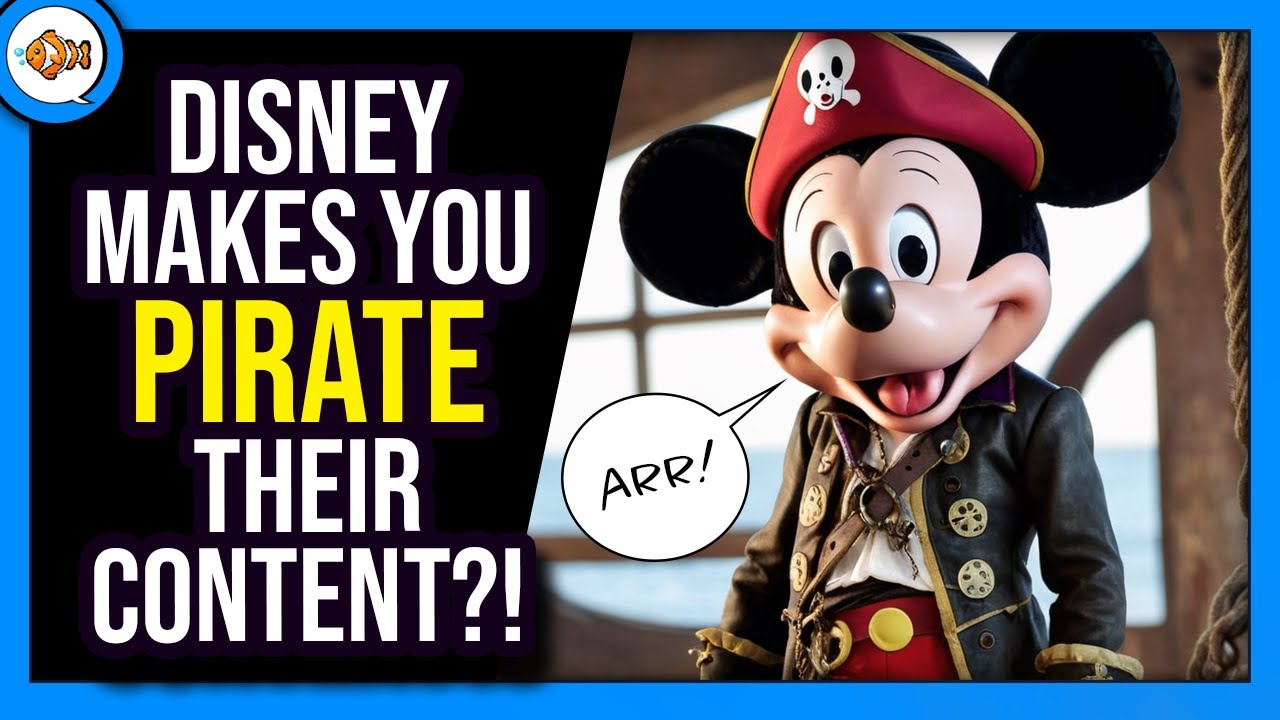 Disney is MAKING You Pirate Their Content?!