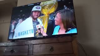 New York Knicks Vs San Antonio Spurs Game 5 Postgame and Celebrations 🏀