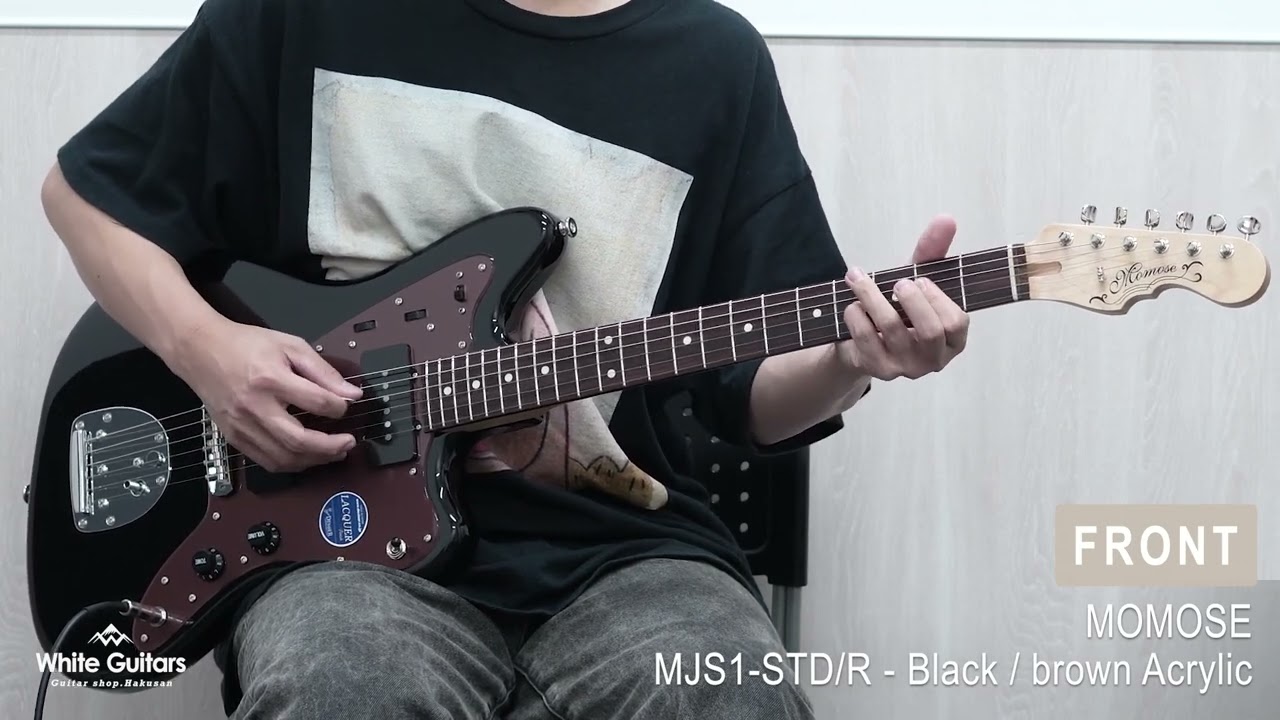 momose MJS1-STD/R - Black / brown Acrylic【試奏動画あり】（新品