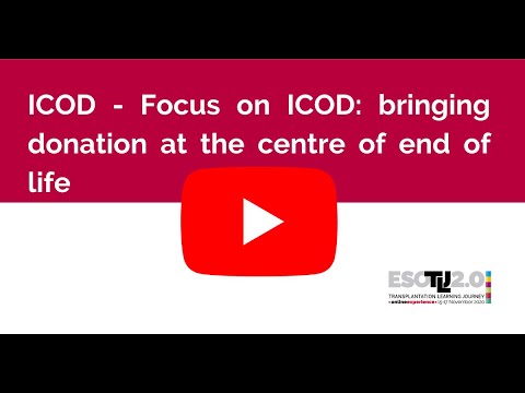 Focus on ICOD: bringing donation at the centre of end of life