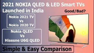 Nokia QLED & LED Smart TVs Launched in India | Comparison |#NokiaQLED #NokiaQLEDTV #NokiaQLEDSmartTV