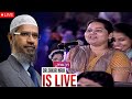 Livebeautiful conversation between dr zakir naik and this fat woman