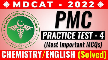 PMC Practice Test 4 (MDCAT-2022)