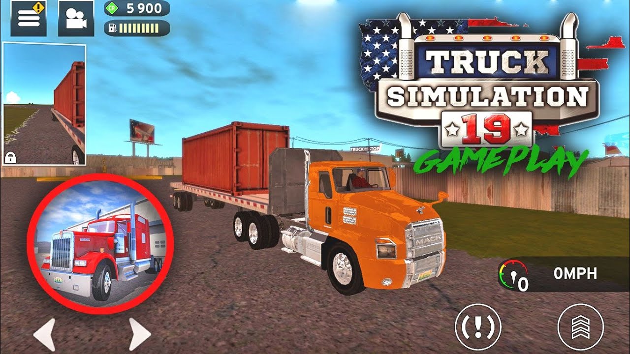 Truck Simulation 19 - Primeira Gameplay Android - YouTube