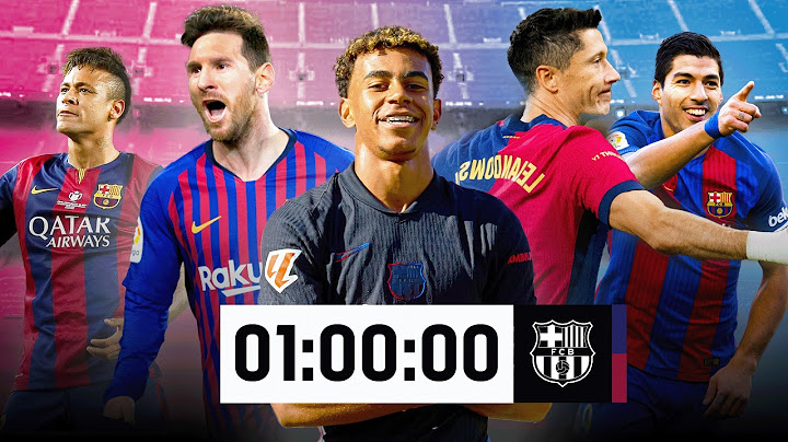 ¡1 HORA de GOLAZOS del FC BARCELONA! 🔥🔝
