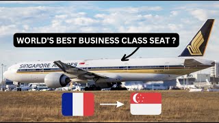 Trip Report / Singapore Airlines Business Class 777-300Er Paris - Singapore