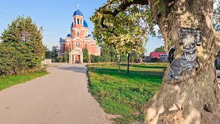 МАЙСКИЙ. Прогулка по городу. Улицы, ЖД станция, промзона, частный сектор [4K]