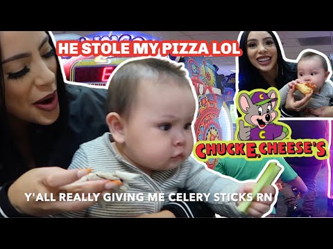 BABY BENNYS FIRST TIME AT CHUCK E CHEESE!