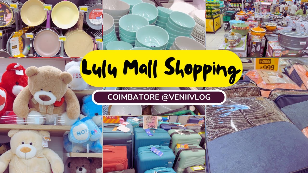 A Day at Lulu Mall Coimbatore: Shopping Haul with PRICE!💵💵(PART-2)