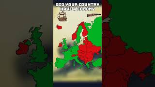 Did your Country have a Colony #viral #europe #geography #geographymap #mapping