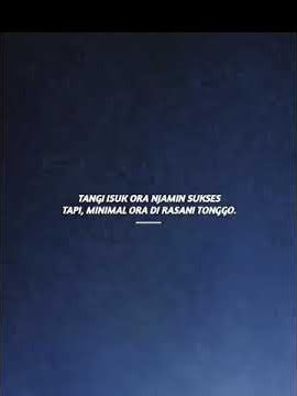 story' wa mas Bayu audio 30 detik