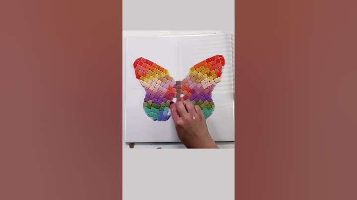 tile butterfly #mosaic #shorts #artist