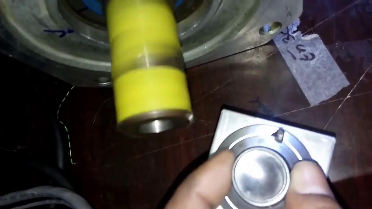 Siemens 1FK7101 AC Servo Motor Bearing Replace/ Resolver Align Under Run test YouTube
