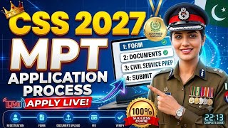 CSS MPT 2027📝 CSS MPT 2027 के लिए आवेदन कैसे करें: स्टेप-बाय-स्टेप पूरी आवेदन प्रक्रिया 🎯 #css #mpt screenshot 4