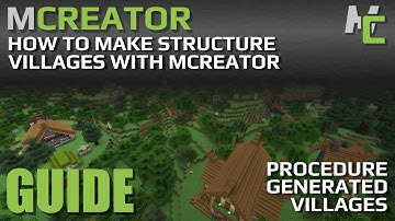 MCREATOR: Procedure Generated Villages | 2022.1